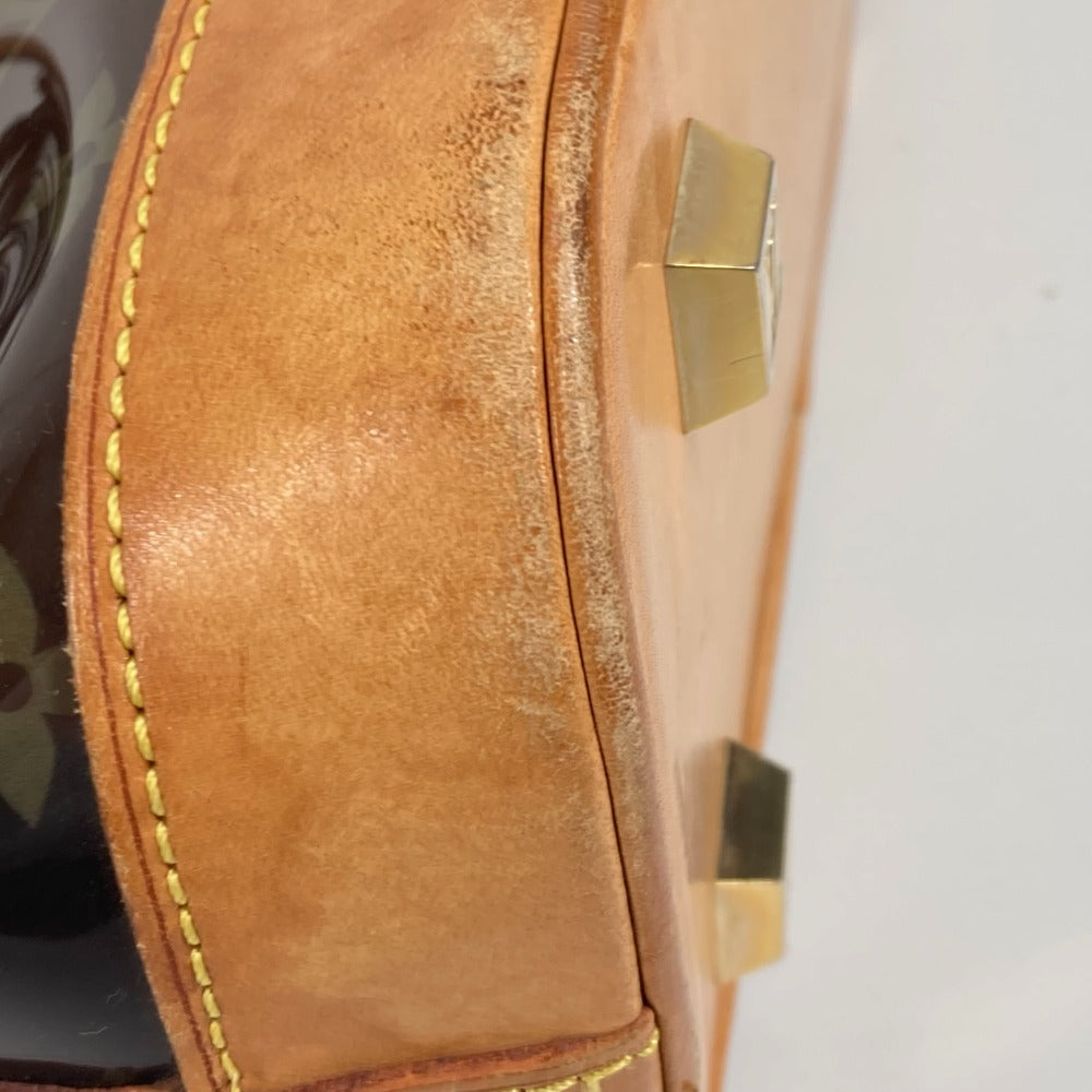 LOUIS VUITTON Tote Bag M92501 Plastics Brown Monogram Plastics Cabas Ambre MM Women Used Authentic