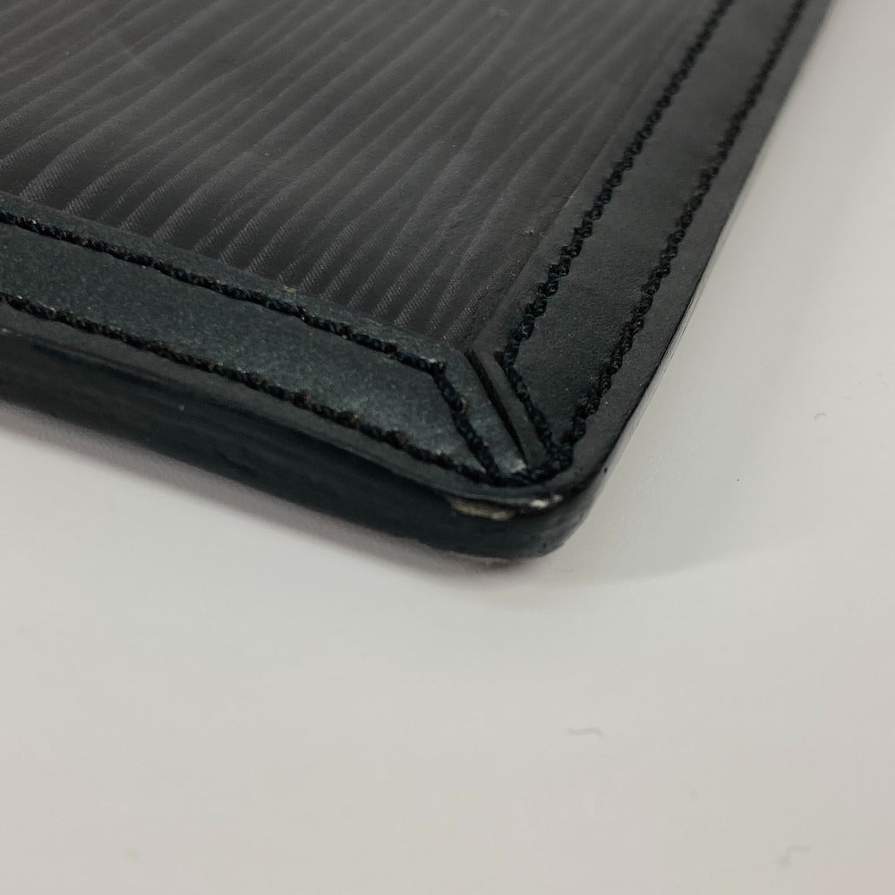 LOUIS VUITTON Tote Bag M54622 Epi Leather black Epi stretch Silver fizz mens Used Authentic