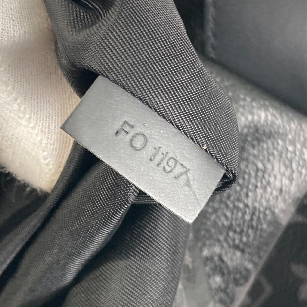 LOUIS VUITTON Tote Bag M43417 Monogram Eclipse Canvas black Monogram Eclipse Hiroshi Fujiwara Fragment Hippo Light mens Used Authentic