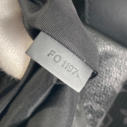 LOUIS VUITTON Tote Bag M43417 Monogram Eclipse Canvas black Monogram Eclipse Hiroshi Fujiwara Fragment Hippo Light mens Used Authentic