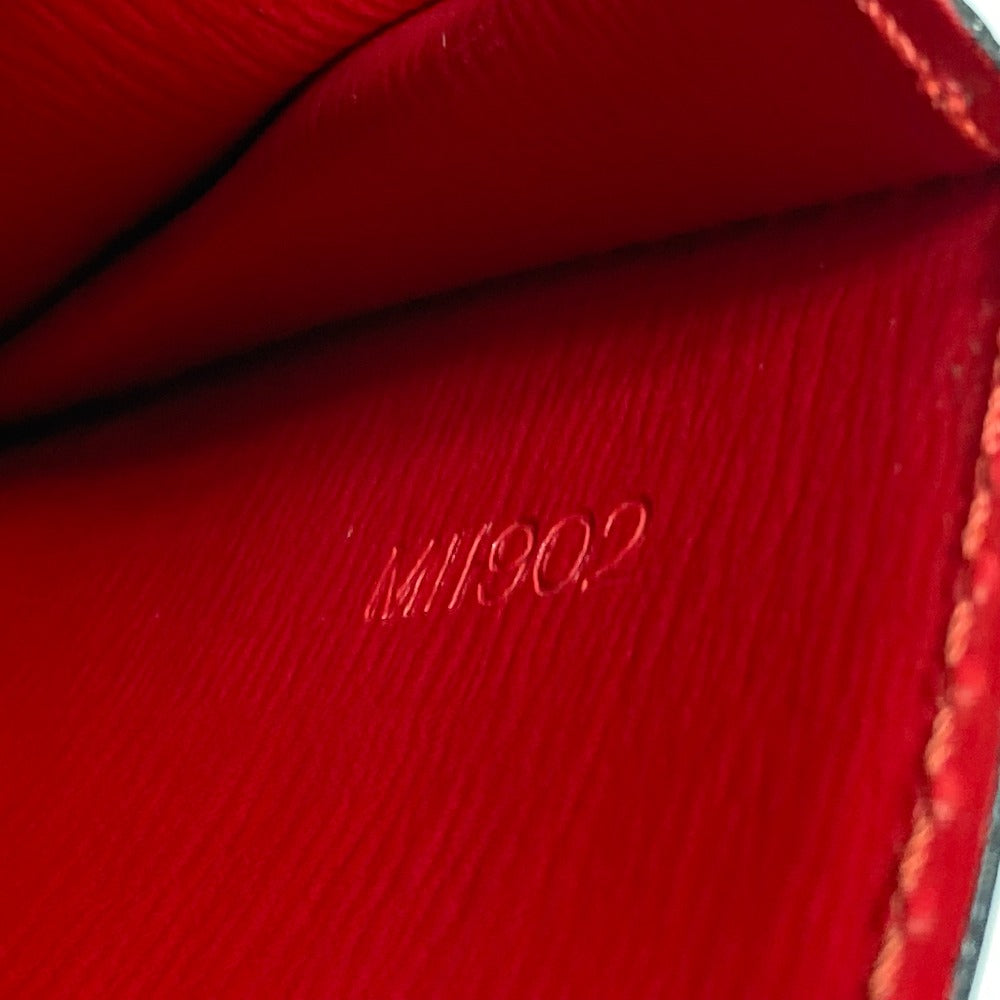 LOUIS VUITTON Waist bag M52907 Epi Leather Red Epi Shah Wood Women Used Authentic