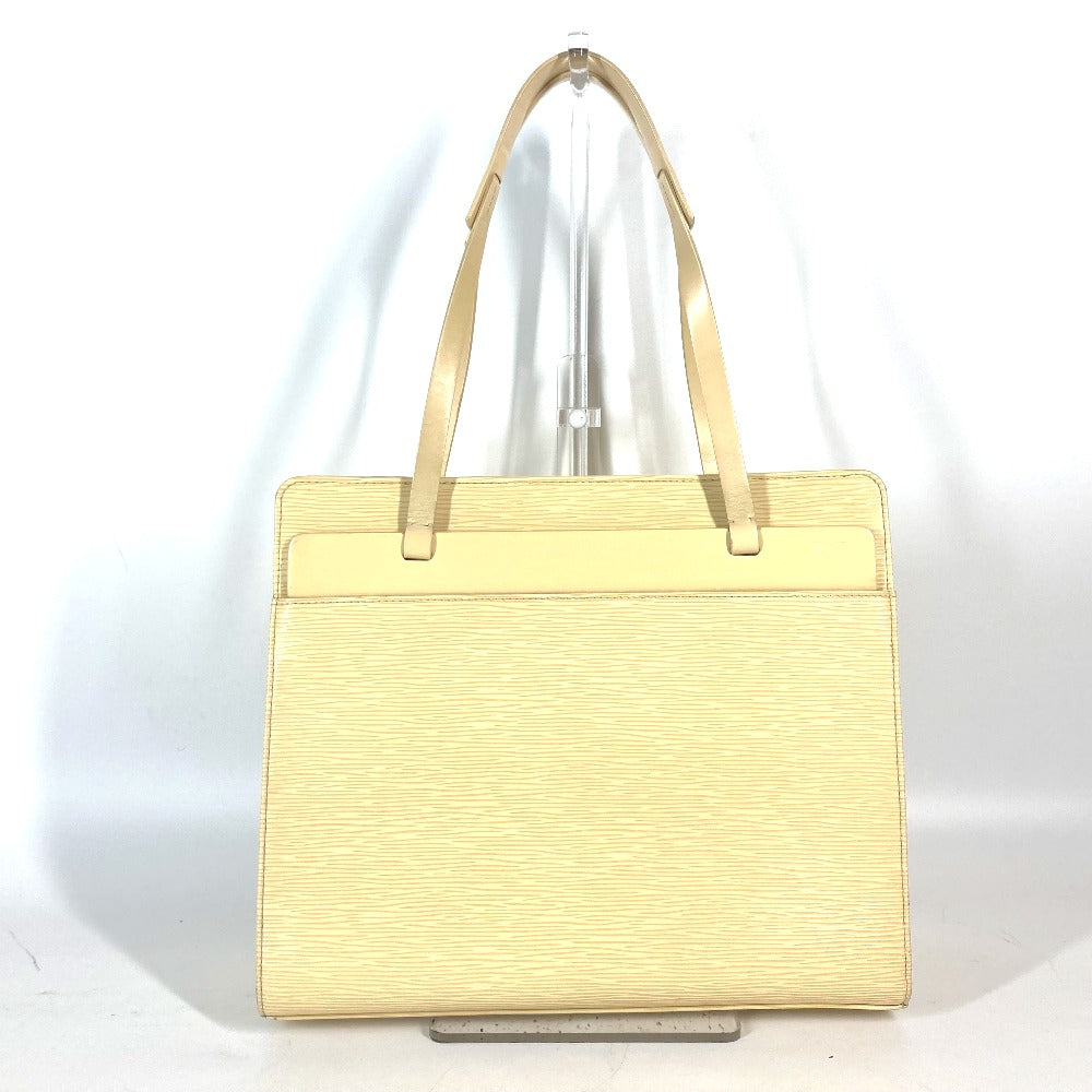 LOUIS VUITTON Tote Bag M5249A Epi Leather yellow Epi Croisette PM Women Used Authentic