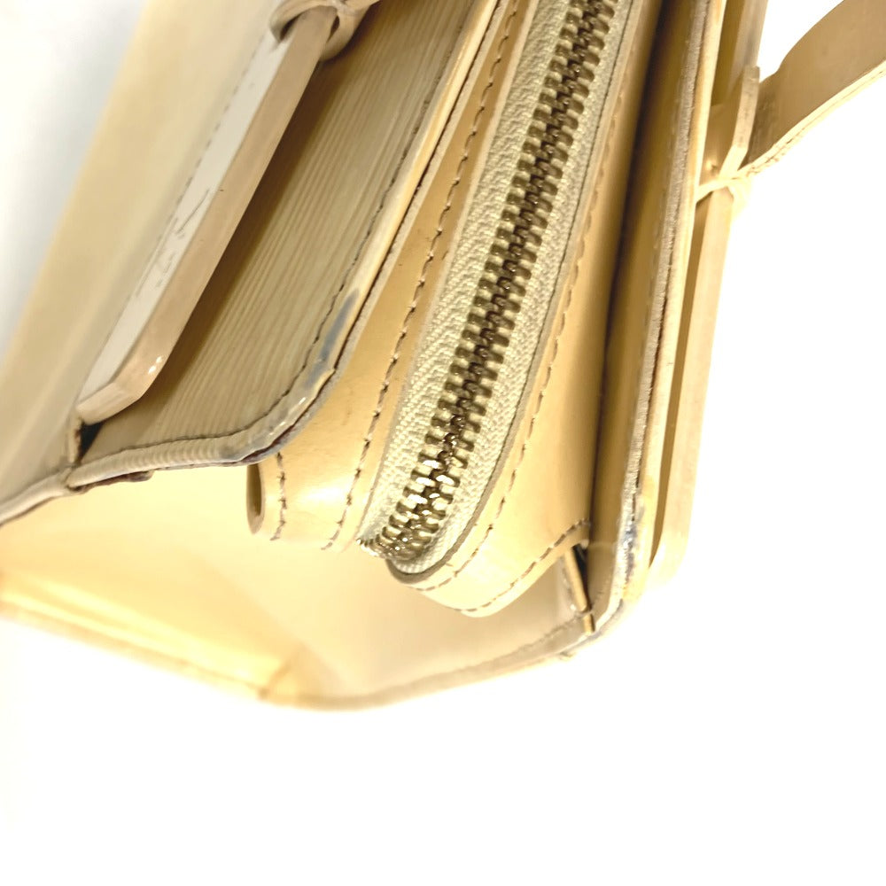 LOUIS VUITTON Tote Bag M5249A Epi Leather yellow Epi Croisette PM Women Used Authentic