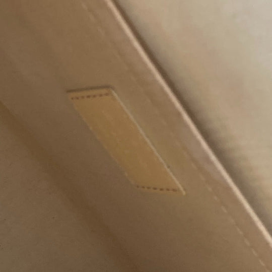 LOUIS VUITTON Tote Bag M5249A Epi Leather yellow Epi Croisette PM Women Used Authentic