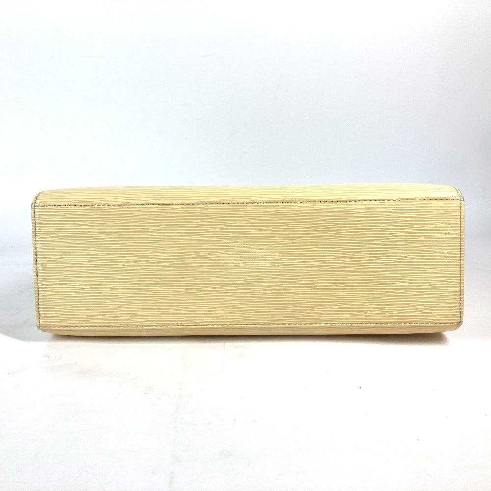 LOUIS VUITTON Tote Bag M5249A Epi Leather yellow Epi Croisette PM Women Used Authentic