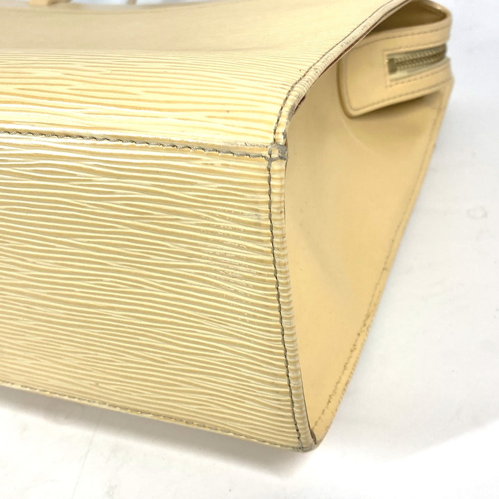 LOUIS VUITTON Tote Bag M5249A Epi Leather yellow Epi Croisette PM Women Used Authentic