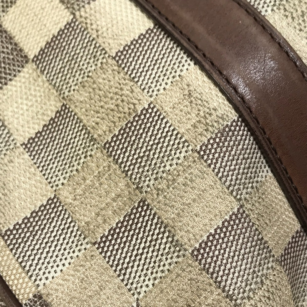 LOUIS VUITTON Tote Bag N48185 canvas white Damiern Hippo Women Used Authentic