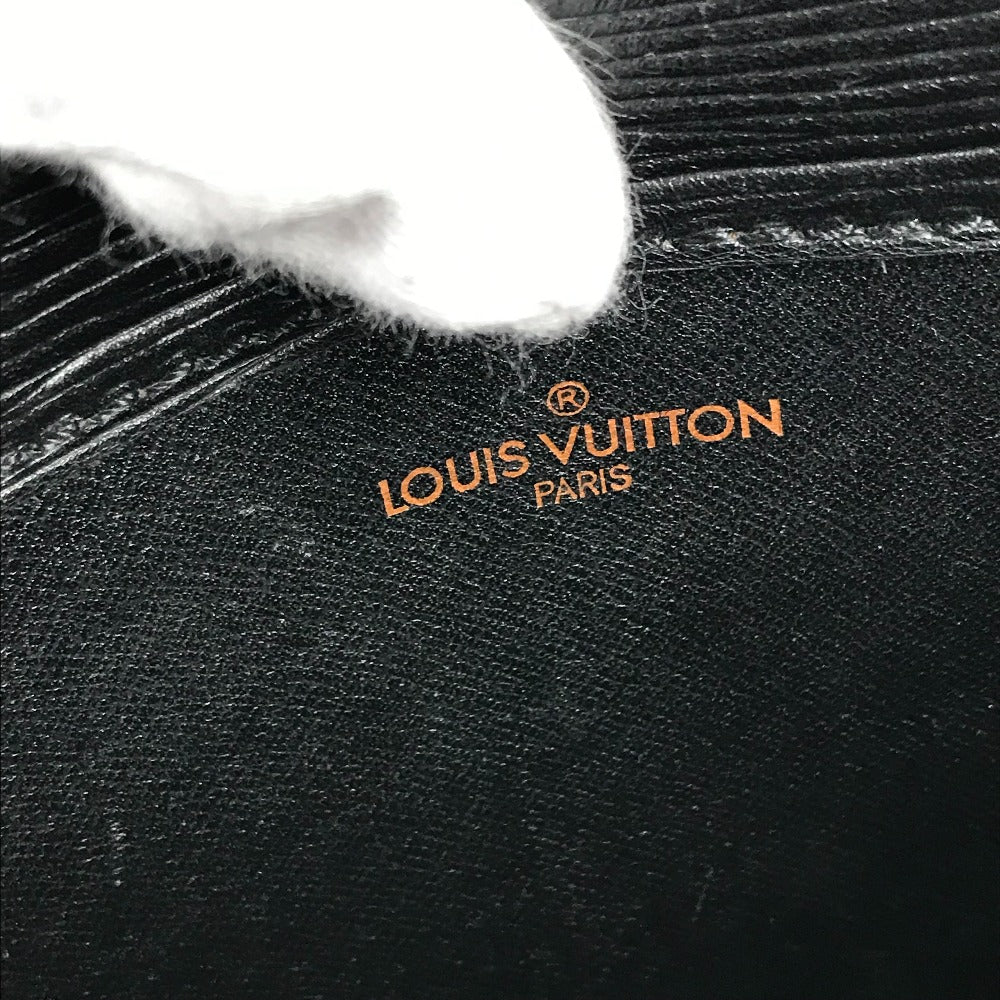 LOUIS VUITTON Clutch bag ‚l54452 Epi Leather black Epi Porto Document Case mens Used Authentic