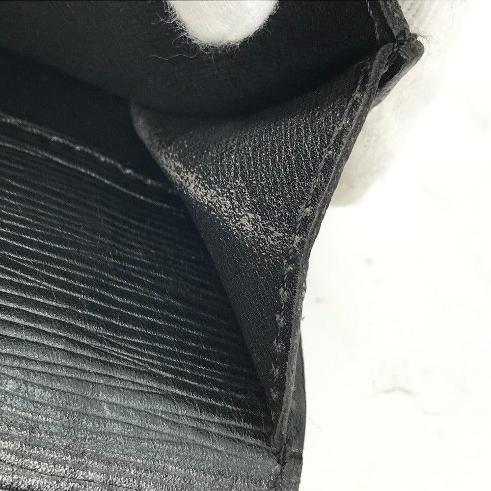 LOUIS VUITTON Clutch bag ‚l54452 Epi Leather black Epi Porto Document Case mens Used Authentic