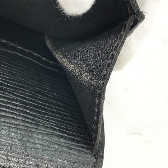 LOUIS VUITTON Clutch bag ‚l54452 Epi Leather black Epi Porto Document Case mens Used Authentic