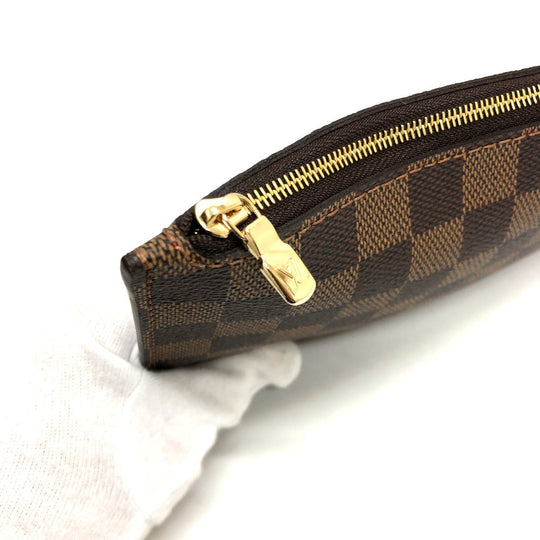 LOUIS VUITTON Tote Bag N40599 Damier canvas Brown Neverfull MM Women Used Authentic