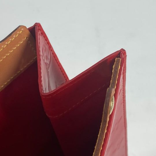 LOUIS VUITTON Handbag M91078 Monogram Vernis Red Monogram Vernis Stanton Women Used Authentic