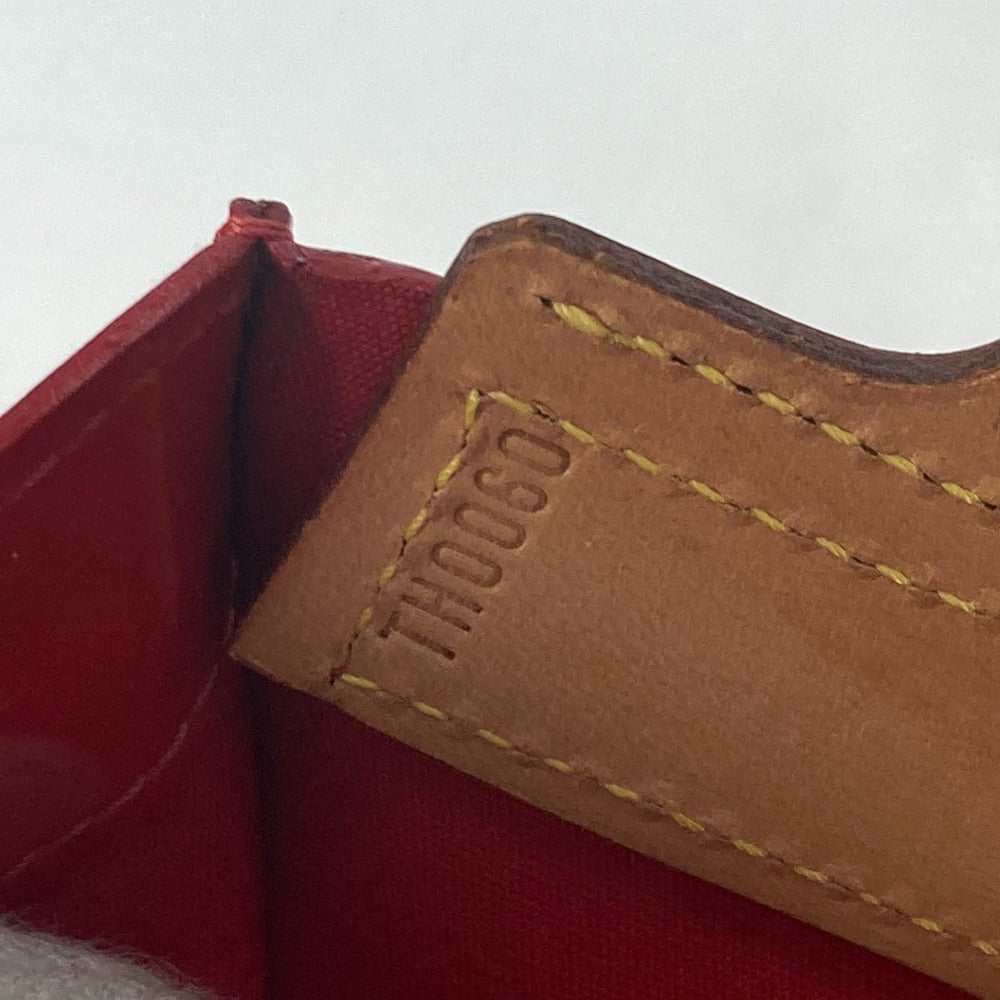 LOUIS VUITTON Handbag M91078 Monogram Vernis Red Monogram Vernis Stanton Women Used Authentic