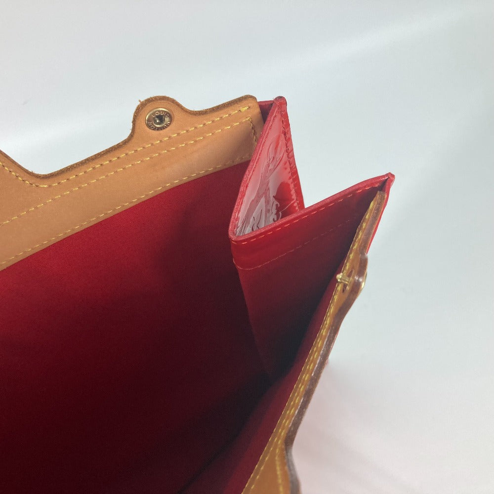 LOUIS VUITTON Handbag M91078 Monogram Vernis Red Monogram Vernis Stanton Women Used Authentic