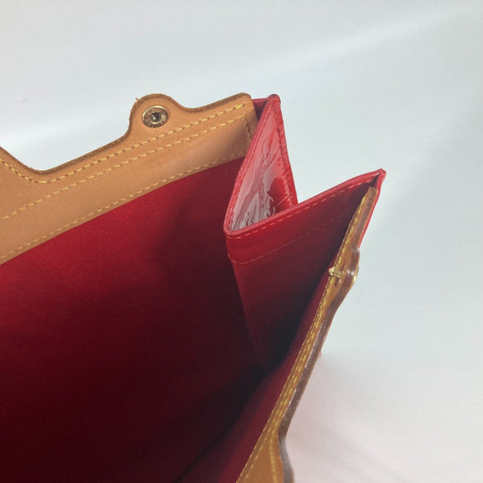 LOUIS VUITTON Handbag M91078 Monogram Vernis Red Monogram Vernis Stanton Women Used Authentic