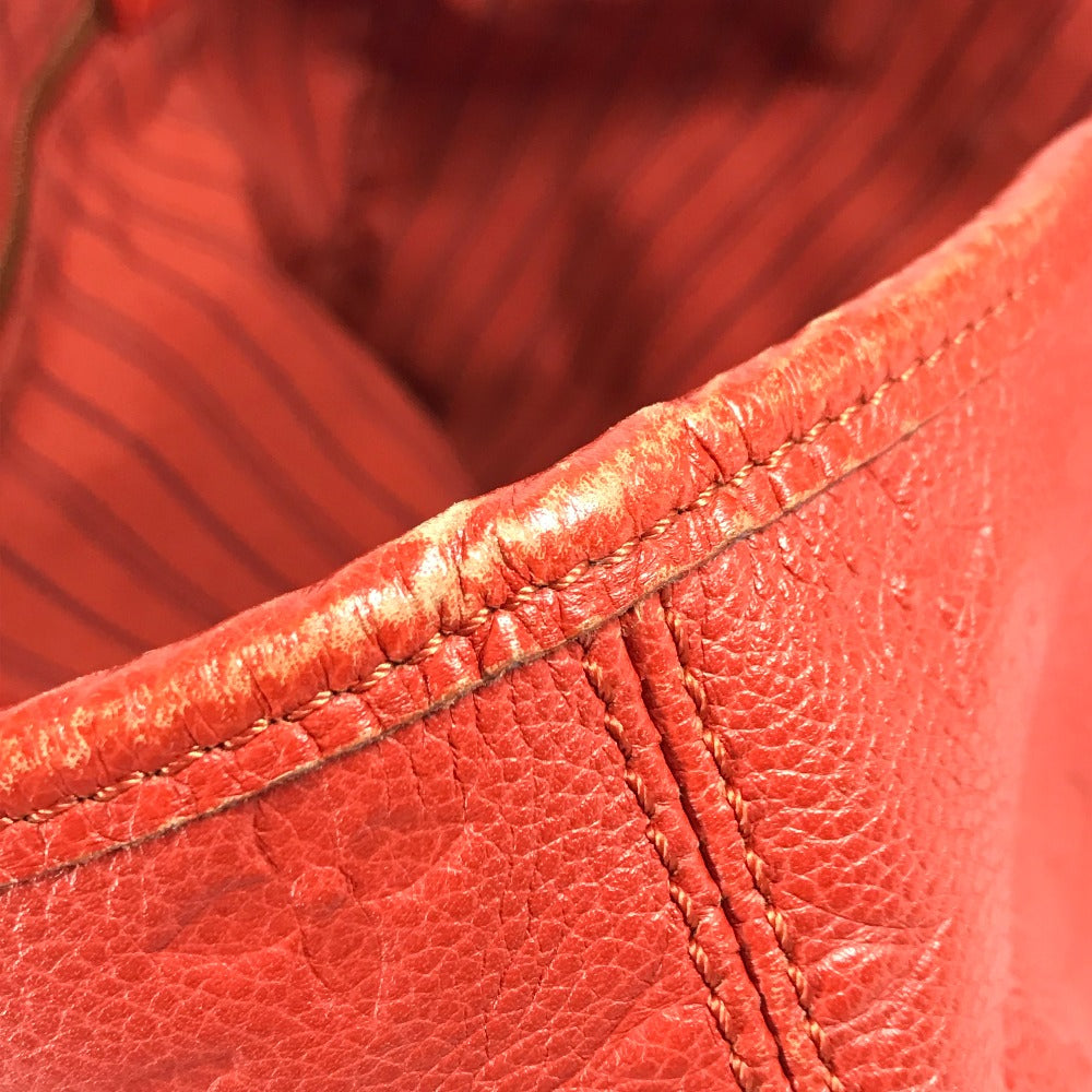 LOUIS VUITTON Shoulder Bag M40556 Monogram Ann Platt Leather Red Monogram Ann Platt Citadine PM Women Used Authentic