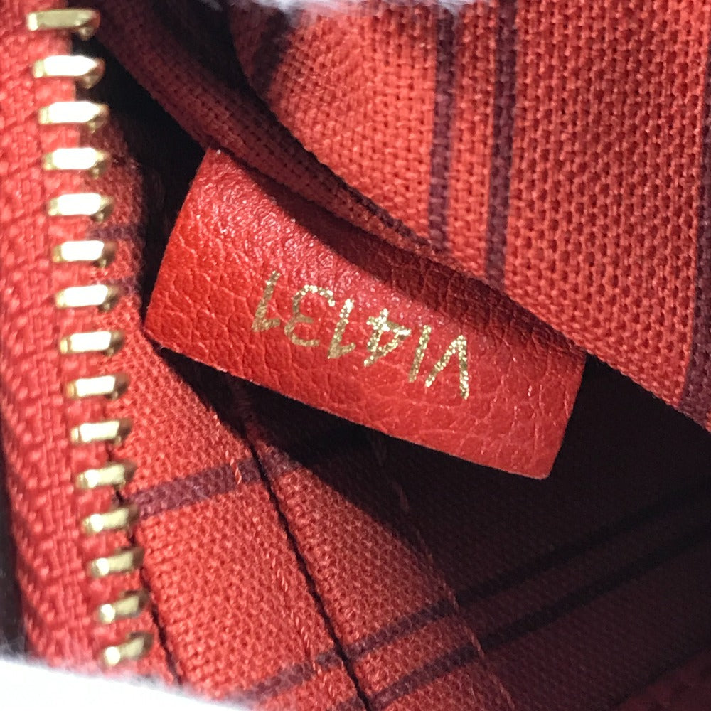 LOUIS VUITTON Shoulder Bag M40556 Monogram Ann Platt Leather Red Monogram Ann Platt Citadine PM Women Used Authentic