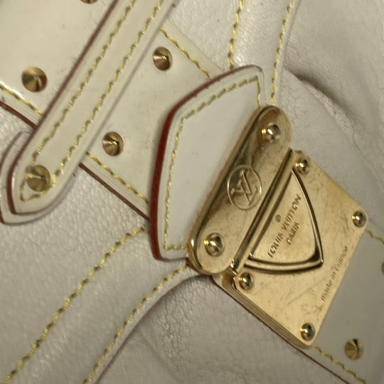 LOUIS VUITTON Shoulder Bag M91891   Suhari leather white Suhari Spaerb