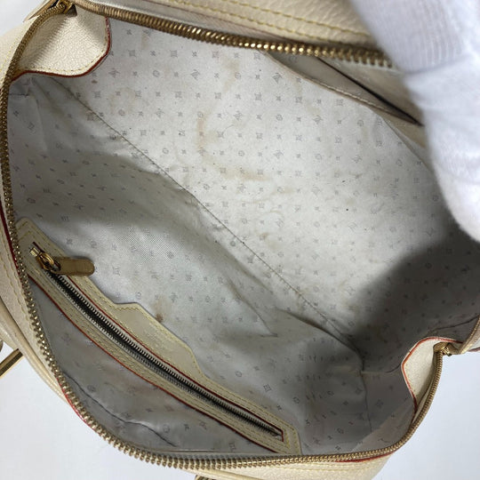 LOUIS VUITTON Shoulder Bag M91891   Suhari leather white Suhari Spaerb