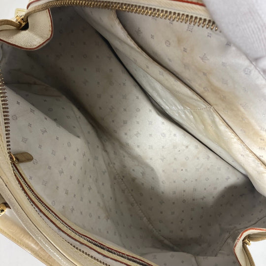 LOUIS VUITTON Shoulder Bag M91891   Suhari leather white Suhari Spaerb