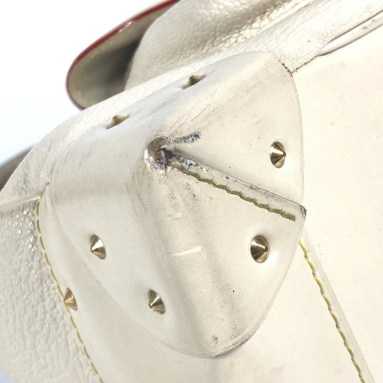 LOUIS VUITTON Shoulder Bag M91891   Suhari leather white Suhari Spaerb