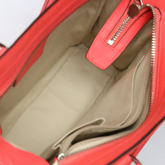 COACH Handbag F22388 Calfskin salmon pink Tote Bag Calfskin Women Used Authentic