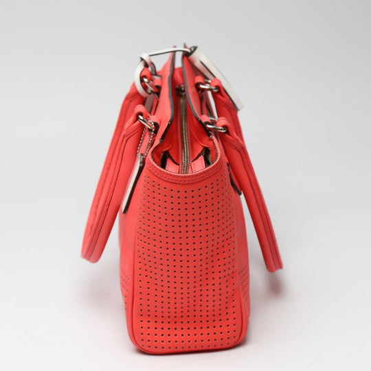 COACH Handbag F22388 Calfskin salmon pink Tote Bag Calfskin Women Used Authentic