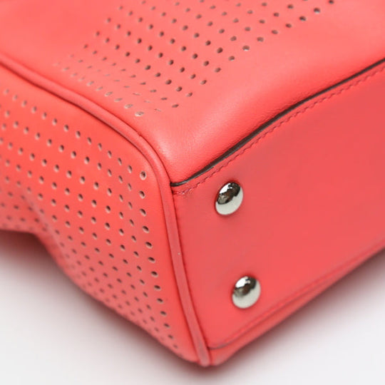 COACH Handbag F22388 Calfskin salmon pink Tote Bag Calfskin Women Used Authentic