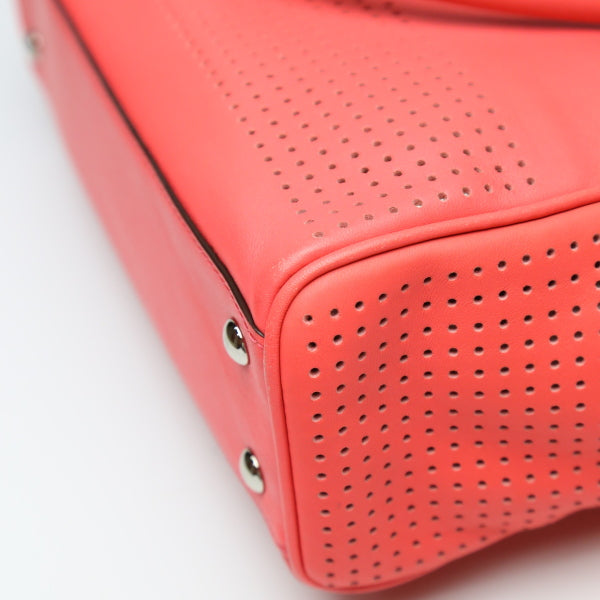 COACH Handbag F22388 Calfskin salmon pink Tote Bag Calfskin Women Used Authentic