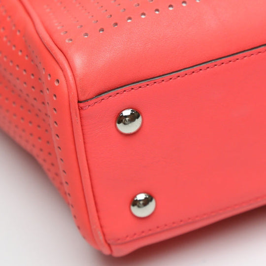 COACH Handbag F22388 Calfskin salmon pink Tote Bag Calfskin Women Used Authentic