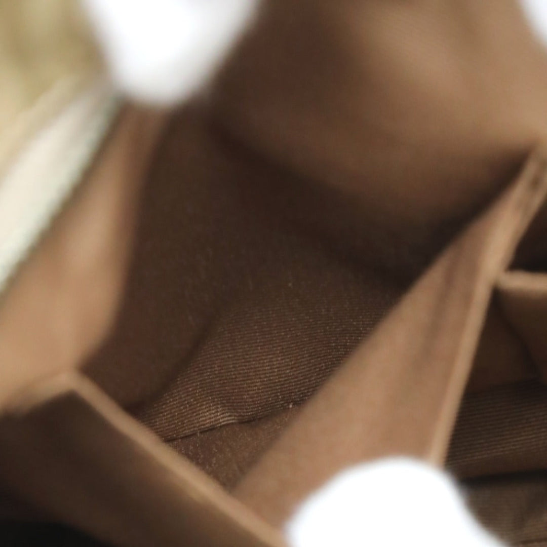 COACH Handbag F13980 Not specified gold Signature Optic Signature Curly Women Used Authentic