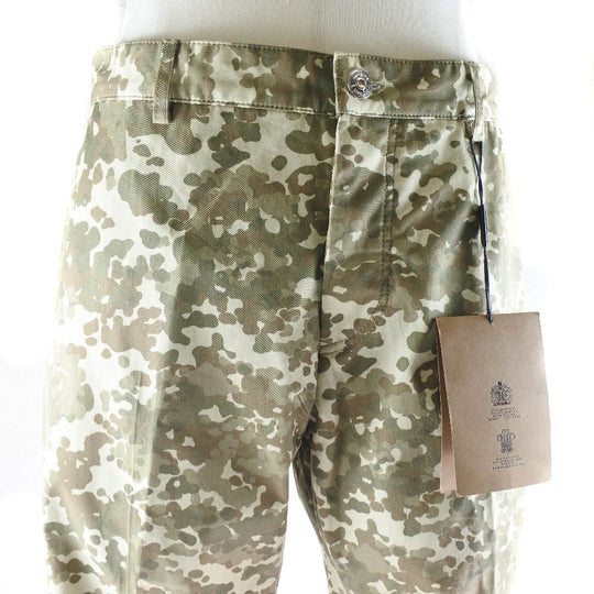 BURBERRY Chino pants 8016795 1003 cotton khaki mens(Unisex) EU48|US38 Used Authentic