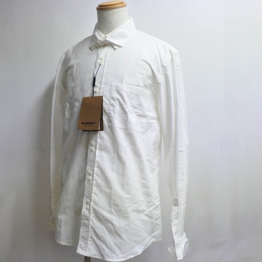 BURBERRY Long sleeve shirt 4558047 1006 cotton White 41/31US