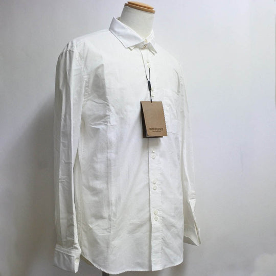 BURBERRY Long sleeve shirt 4558047 1006 cotton White 41/31US