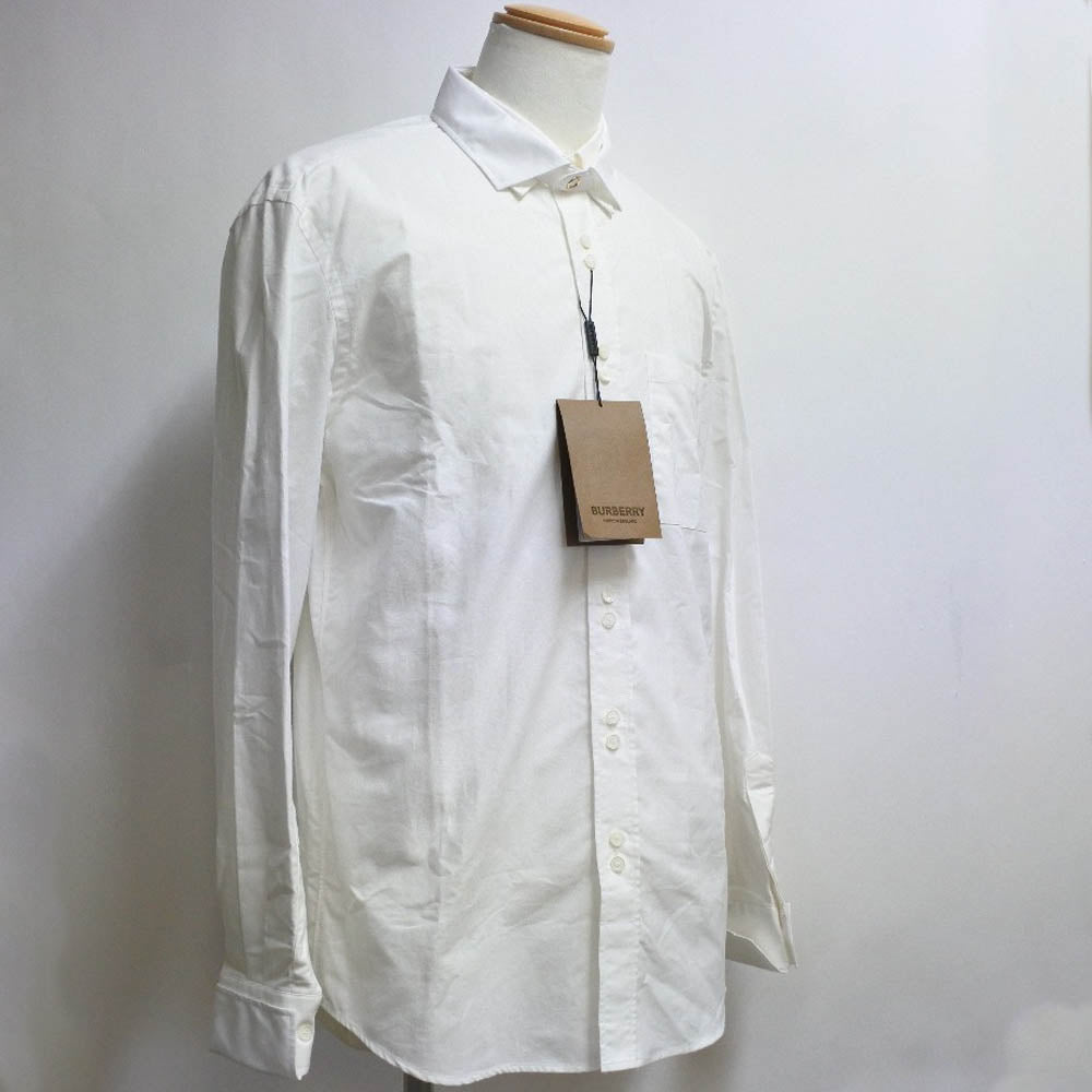 BURBERRY Long sleeve shirt 4558047 1006 cotton White 41/31US