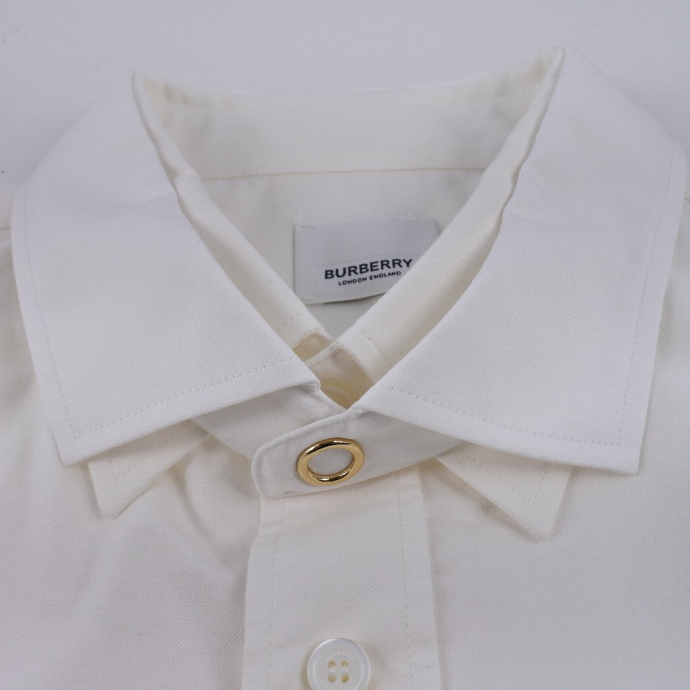 BURBERRY Long sleeve shirt 4558047 1006 cotton White 41/31US