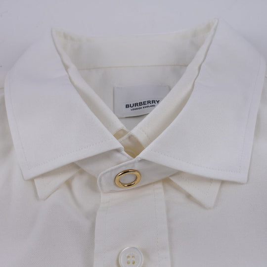 BURBERRY Long sleeve shirt 4558047 1006 cotton White 41/31US
