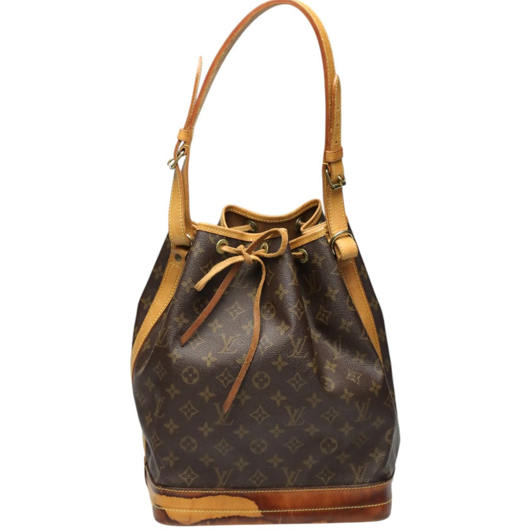 LOUIS VUITTON Shoulder Bag M42224 Monogram canvas Brown Monogram Noe
