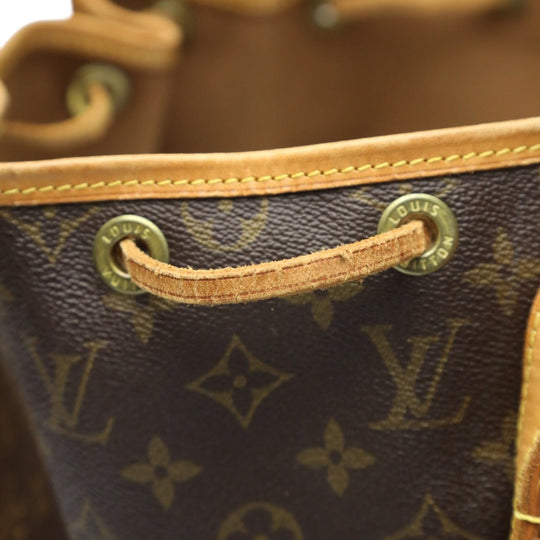 LOUIS VUITTON Shoulder Bag M42224 Monogram canvas Brown Monogram Noe