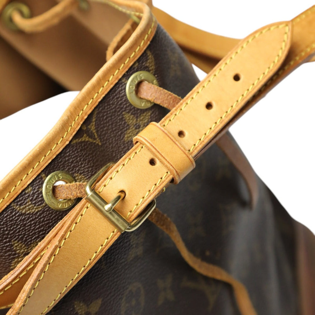 LOUIS VUITTON Shoulder Bag M42224 Monogram canvas Brown Monogram Noe