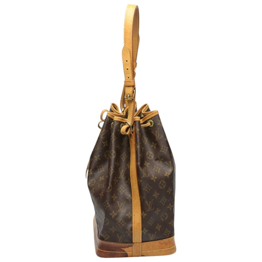 LOUIS VUITTON Shoulder Bag M42224 Monogram canvas Brown Monogram Noe