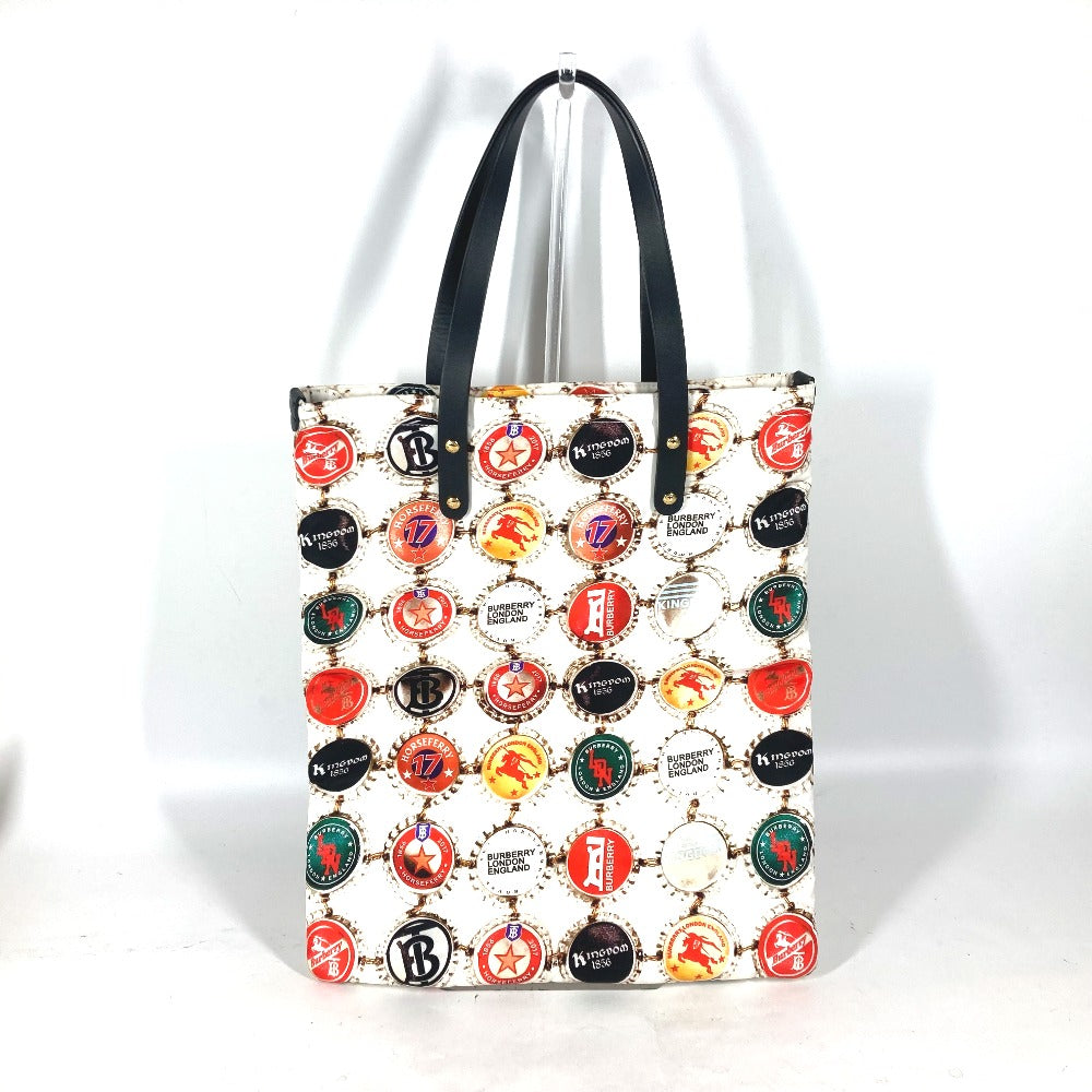 BURBERRY Shoulder Bag 8022365 Nylon / leather multicolor logo unisex(Unisex) Used Authentic