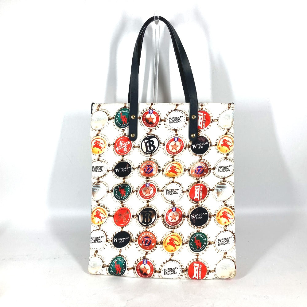 BURBERRY Shoulder Bag 8022365 Nylon / leather multicolor logo unisex(Unisex) Used Authentic