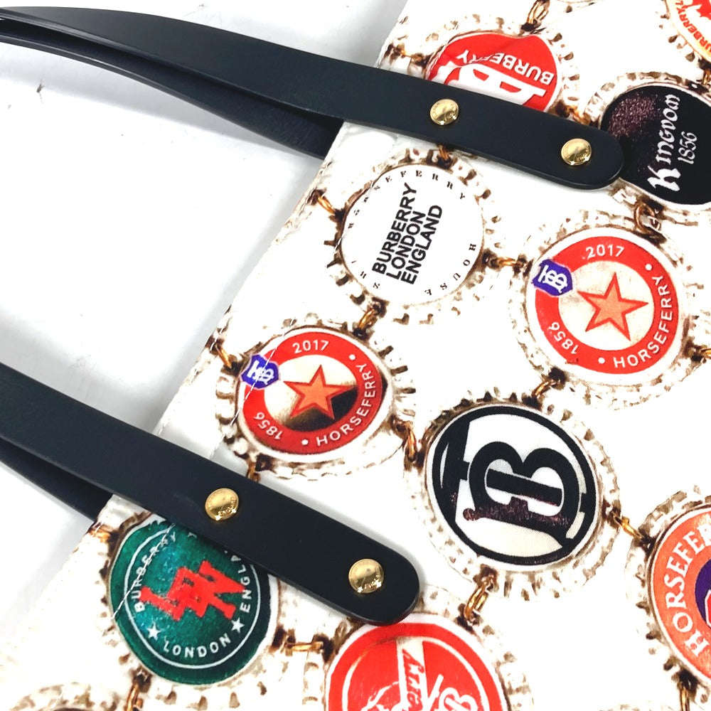 BURBERRY Shoulder Bag 8022365 Nylon / leather multicolor logo unisex(Unisex) Used Authentic