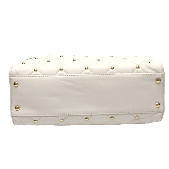 MICHAEL KORS Handbag Calfskin white 2WAYShoulder Bag Women Used Authentic