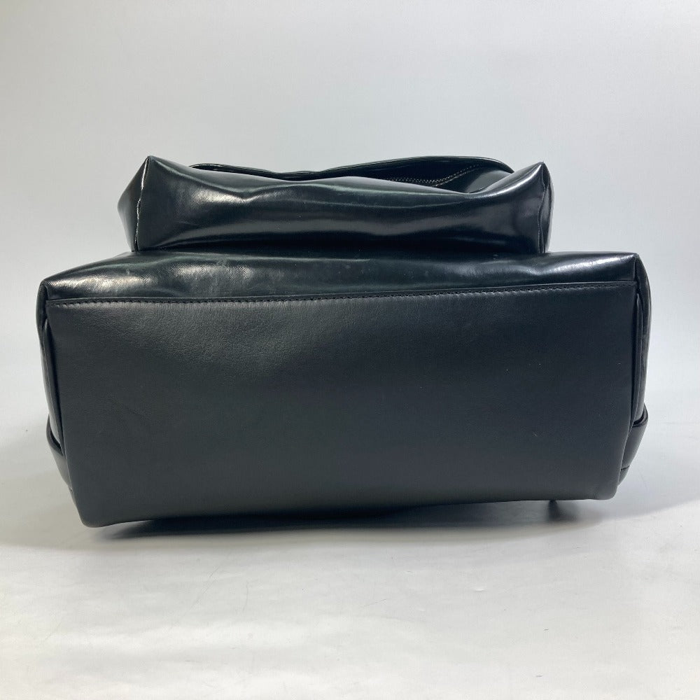 BURBERRY Backpack 8021908 Coated canvas black ML JETT Horseferry mens Used Authentic