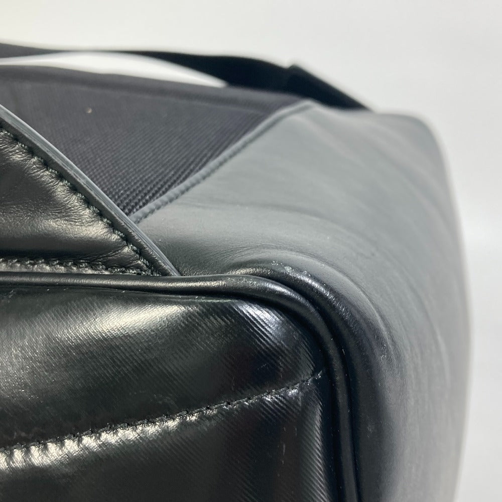 BURBERRY Backpack 8021908 Coated canvas black ML JETT Horseferry mens Used Authentic