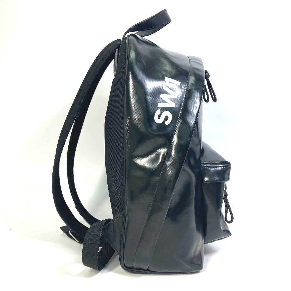 BURBERRY Backpack 8021908 Coated canvas black ML JETT Horseferry mens Used Authentic