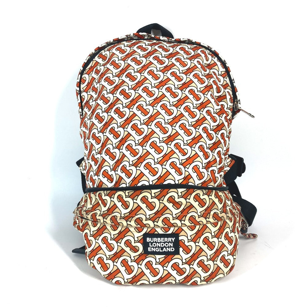 BURBERRY Backpack Nylon Orange Sling bag, waist pouch, belt bag TB logo unisex(Unisex) Used Authentic