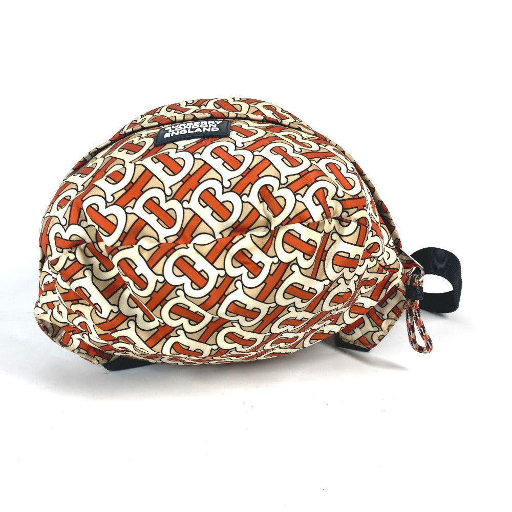 BURBERRY Backpack Nylon Orange Sling bag, waist pouch, belt bag TB logo unisex(Unisex) Used Authentic